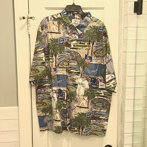 Reyn Spooner Dodgers Hawaiian Shirt XXL